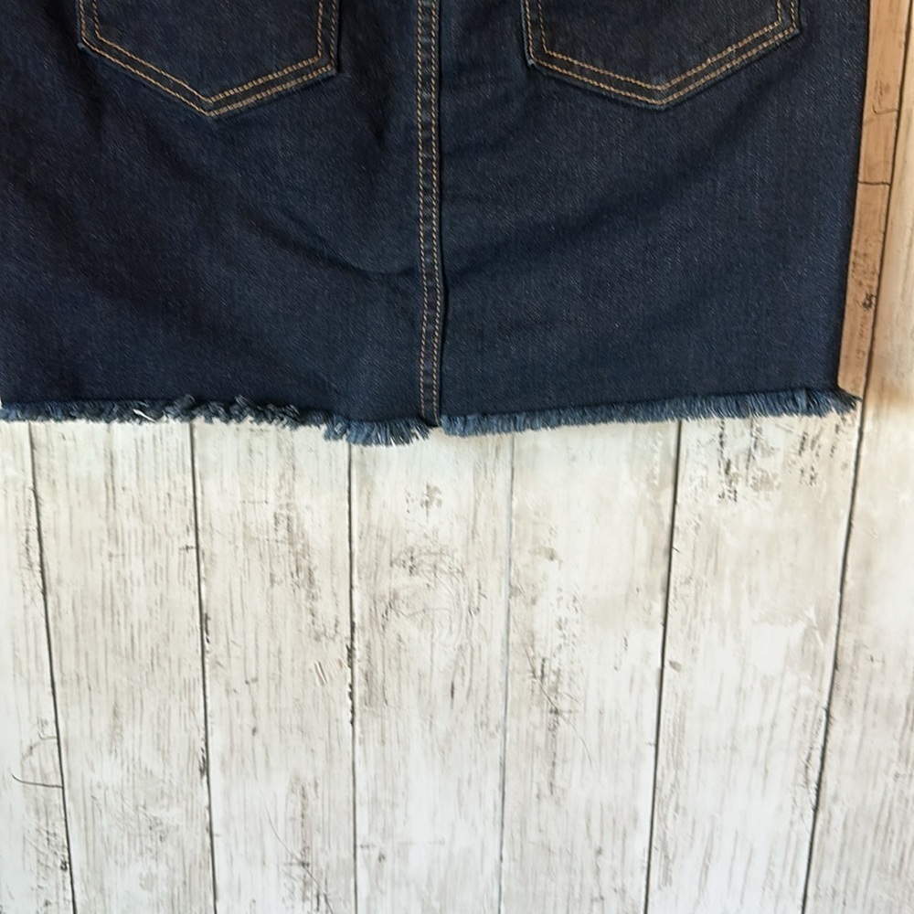O2 Denim/Jean Mini skirt. Size XS - Picture 6 of 10